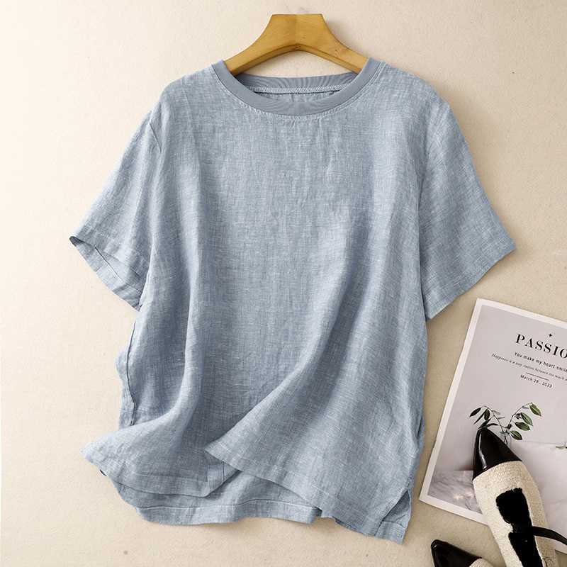 Cotton Linen Casual Top