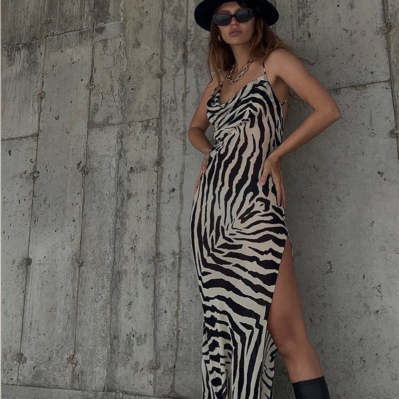 Zebra Print Dress