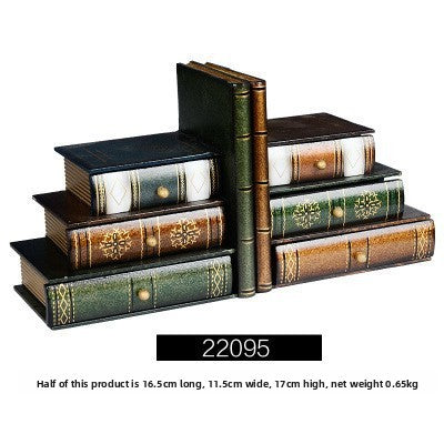 Vintage Wooden Bookend