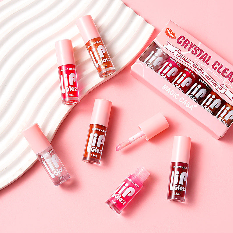 Mirror-Like Moisturizing Lip Oil Set