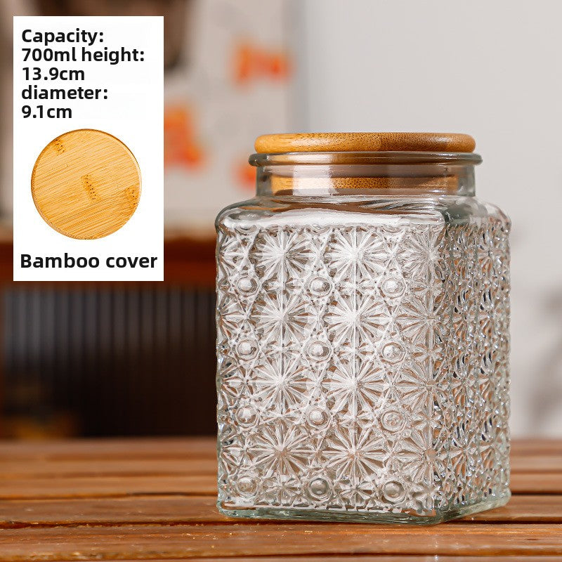 Glass Jar with Lid