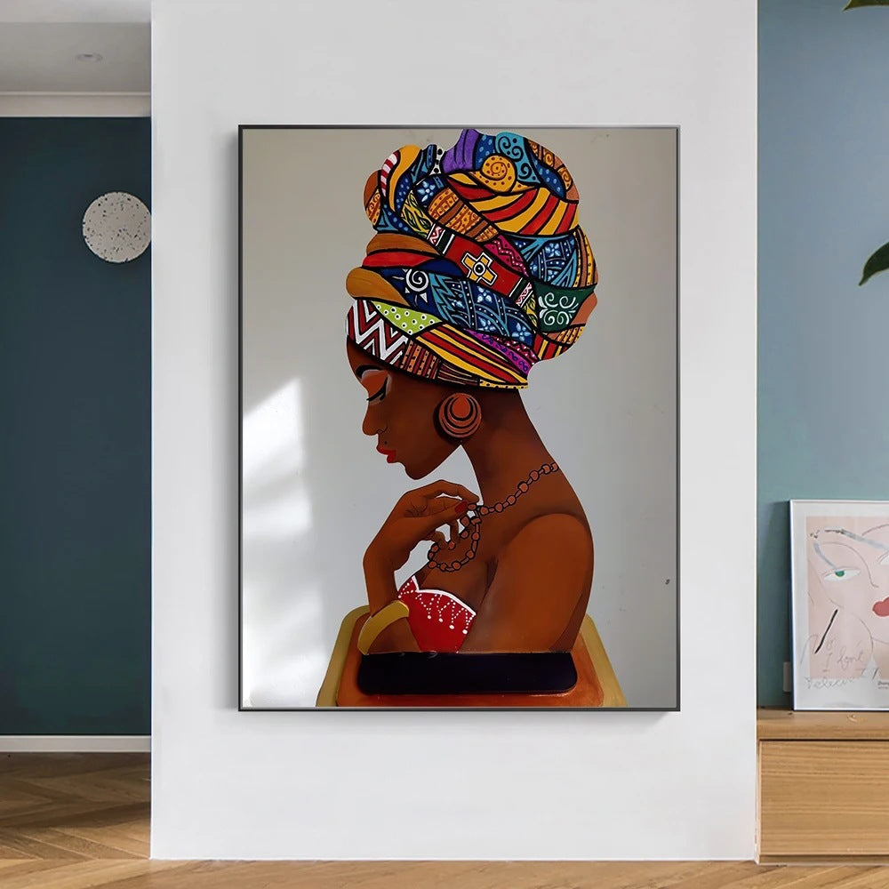 Abstract Character Canvas Wall Art Decoration