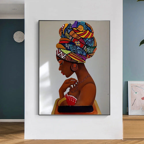 Abstract Character Canvas Wall Art Decoration