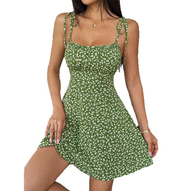 Suspender Mini Dress