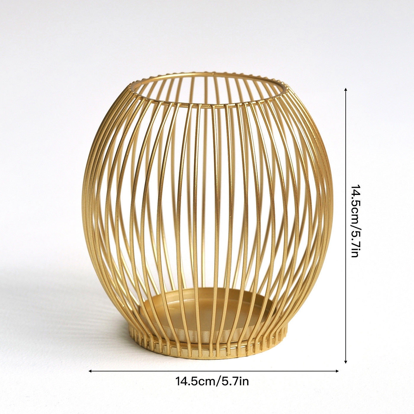 Iron Candle Holder