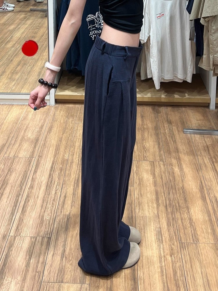 Cotton Linen Wide Leg Pants