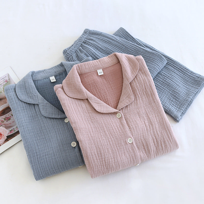 Cotton Gauze Pajama Set