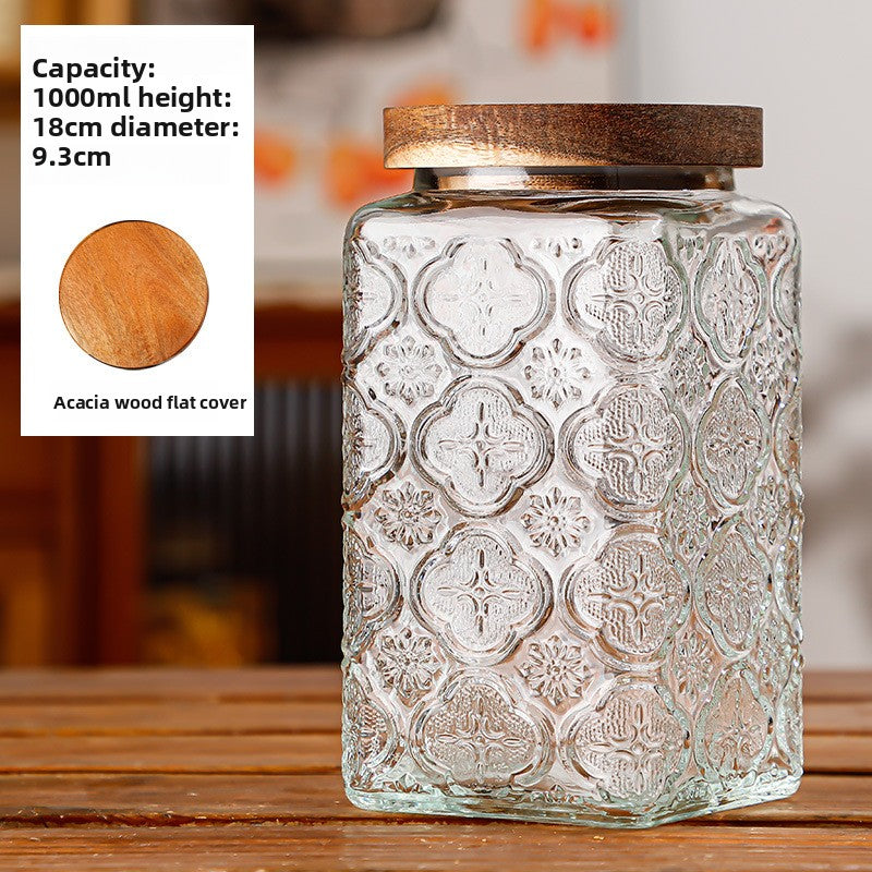 Glass Jar with Lid