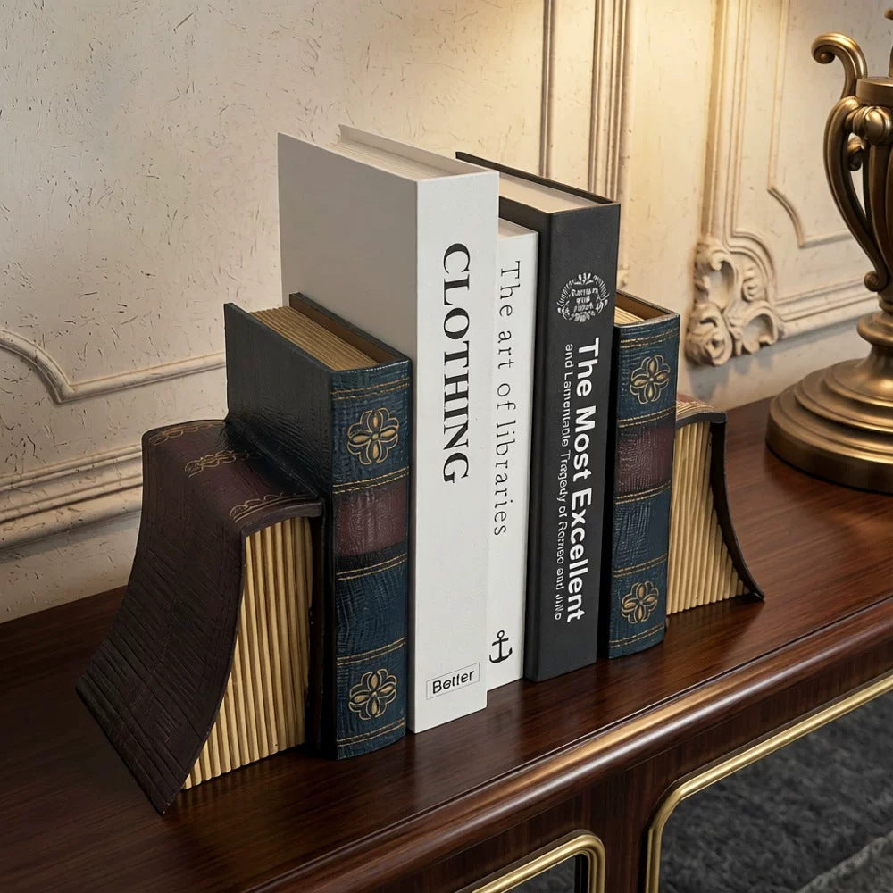 Vintage Wooden Bookend