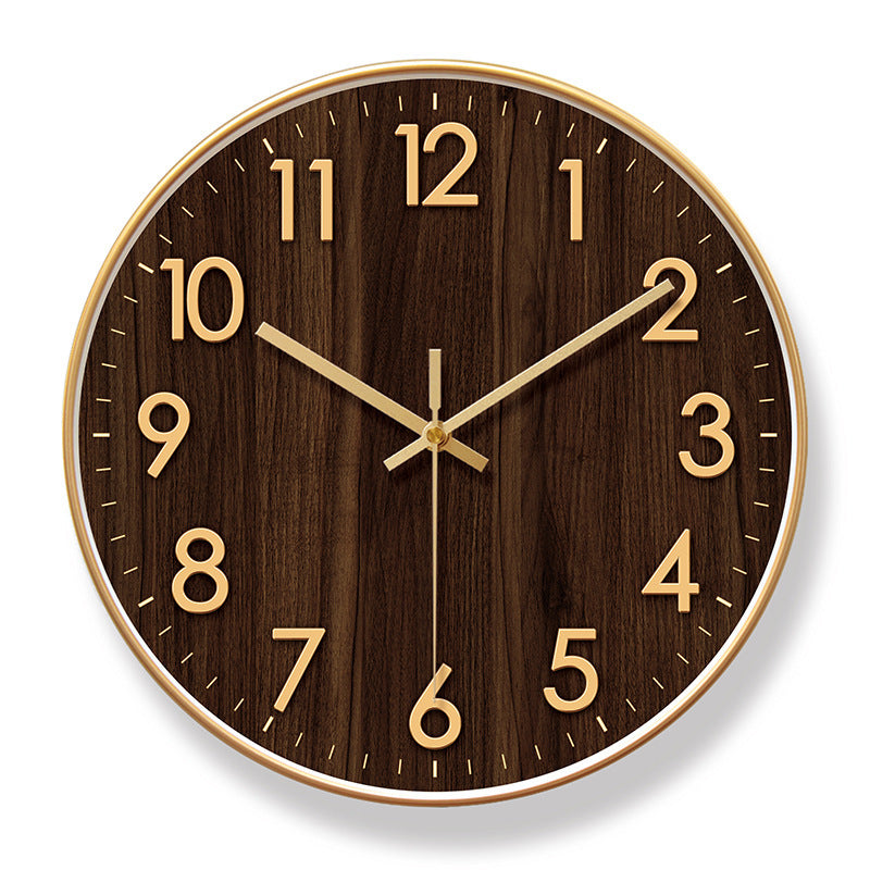 Vintage Minimalist Quartz Wall Clock