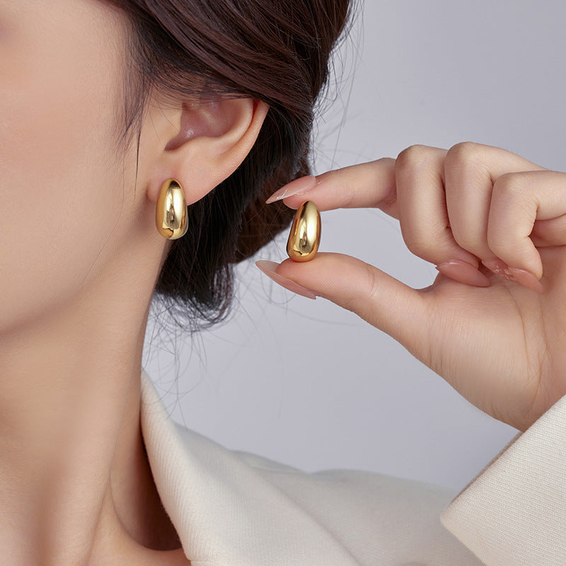 Glossy Drop Earrings