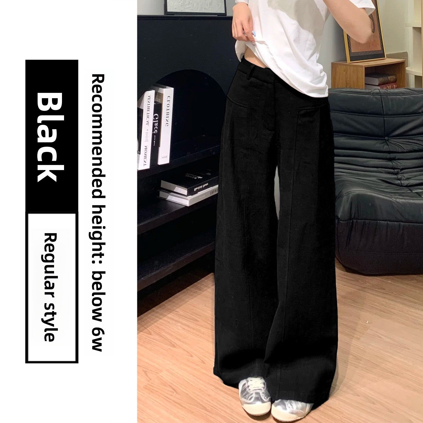 Cotton Linen Wide Leg Pants