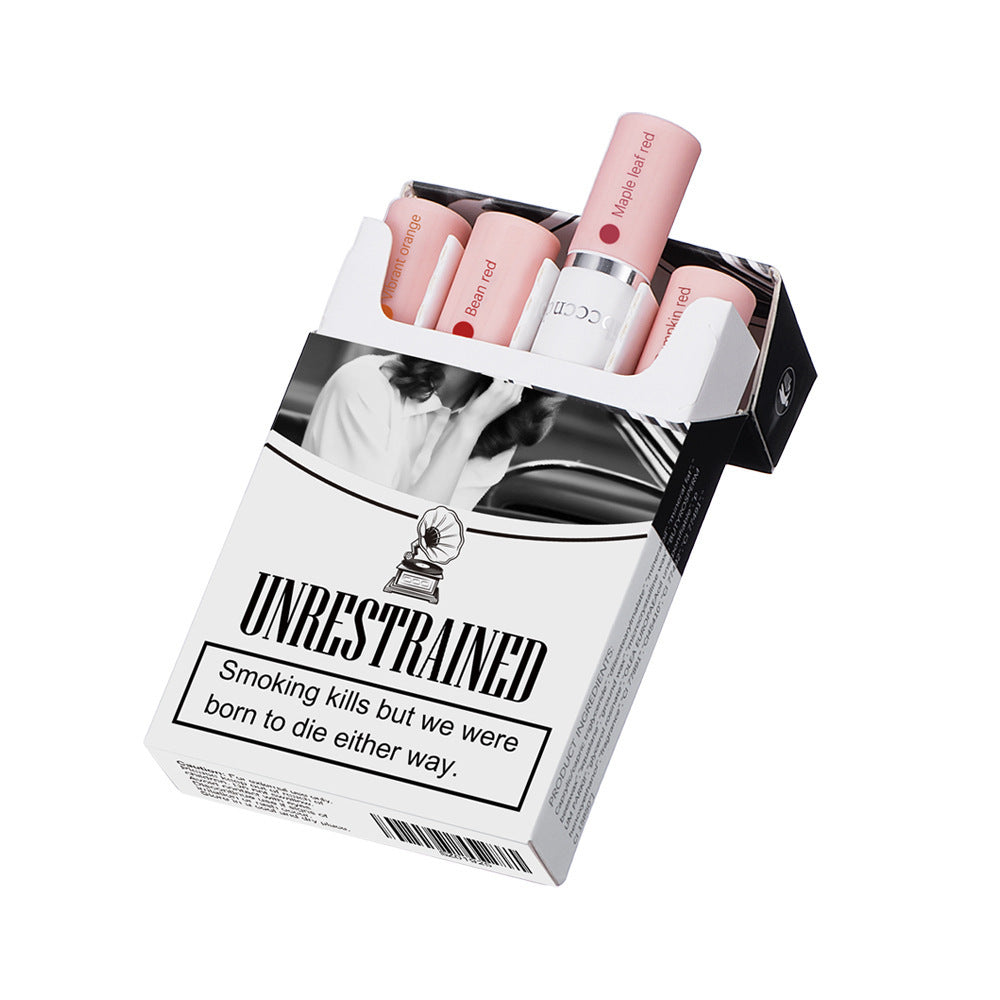 Cigarette Case Shape Lipstick Set