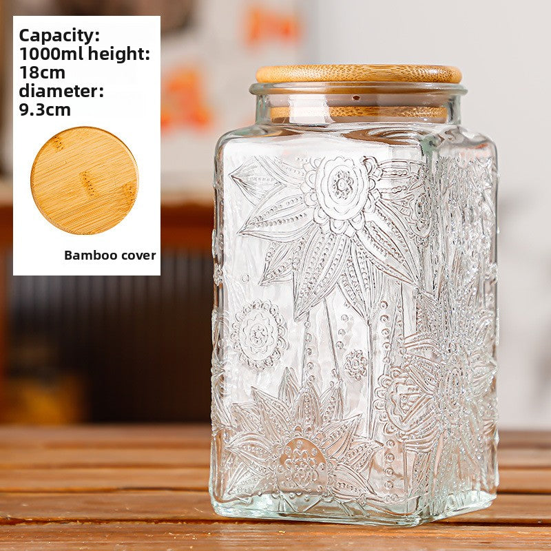 Glass Jar with Lid