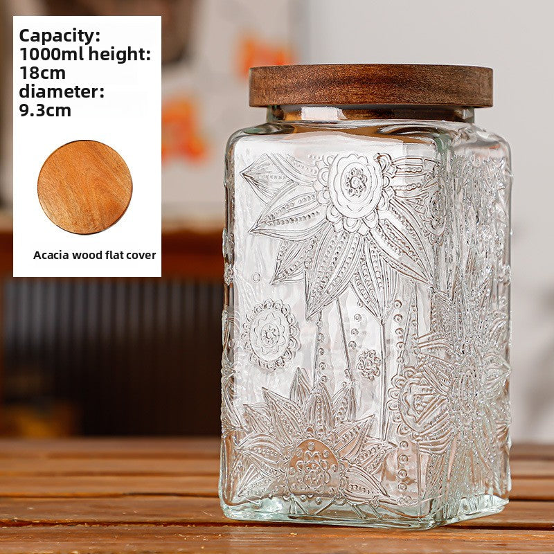 Glass Jar with Lid