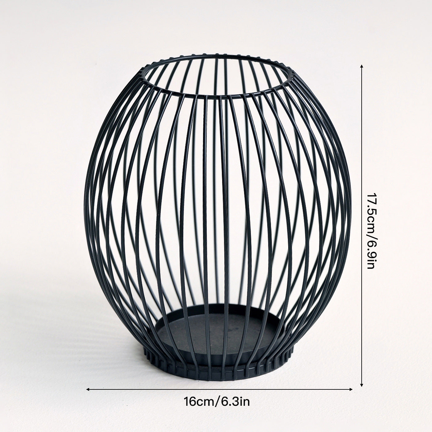 Iron Candle Holder