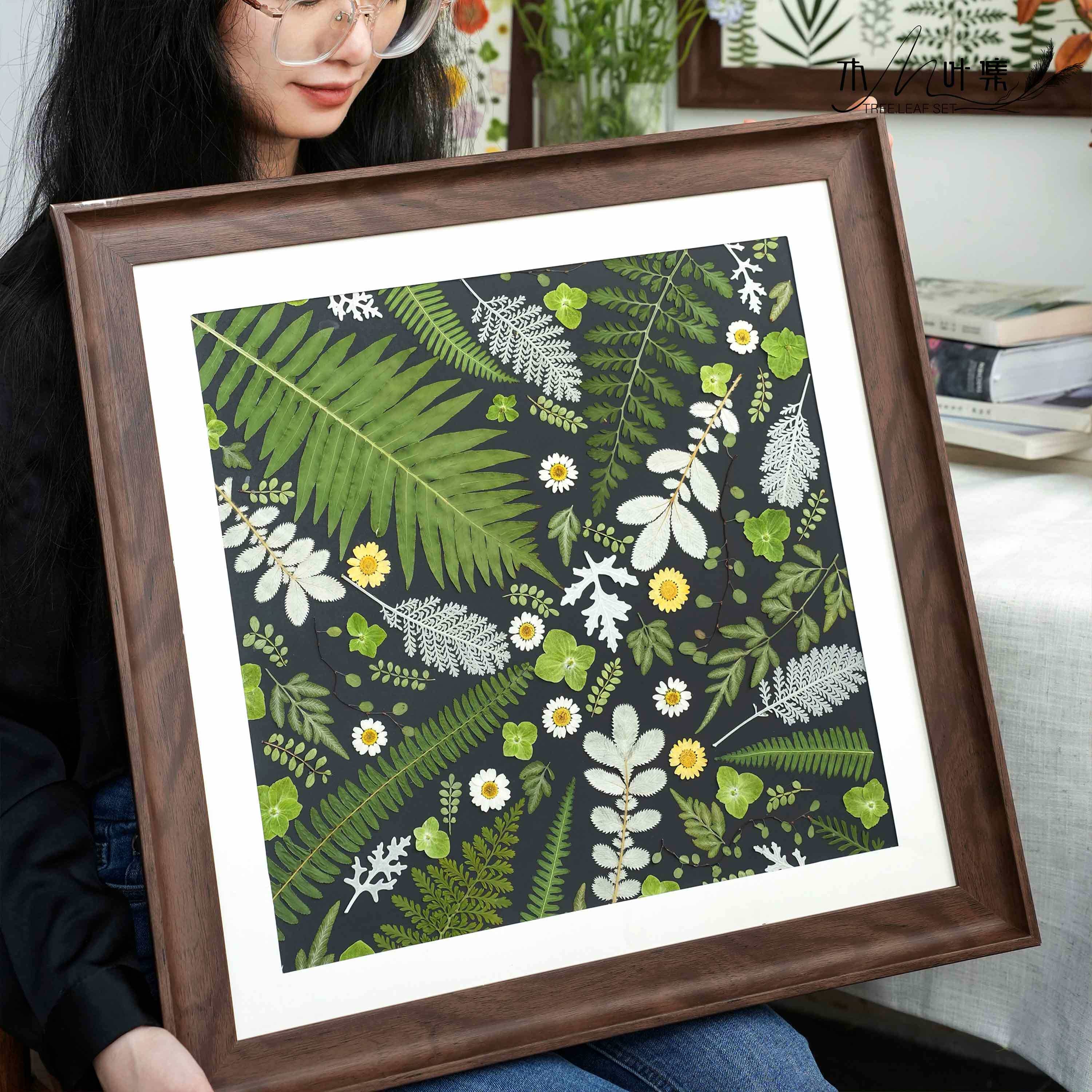 Botanical Pressed Flower Wall Art Frame