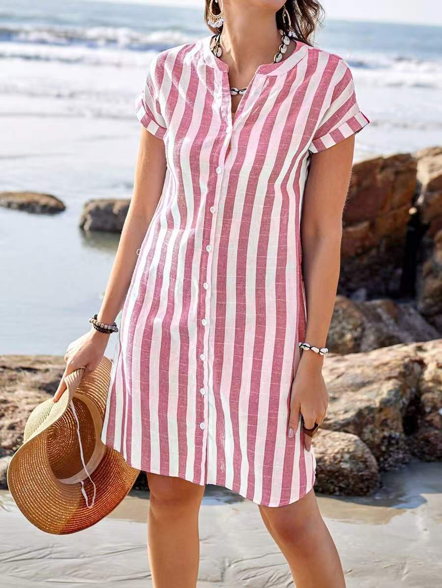 Striped Loose Casual Shirt