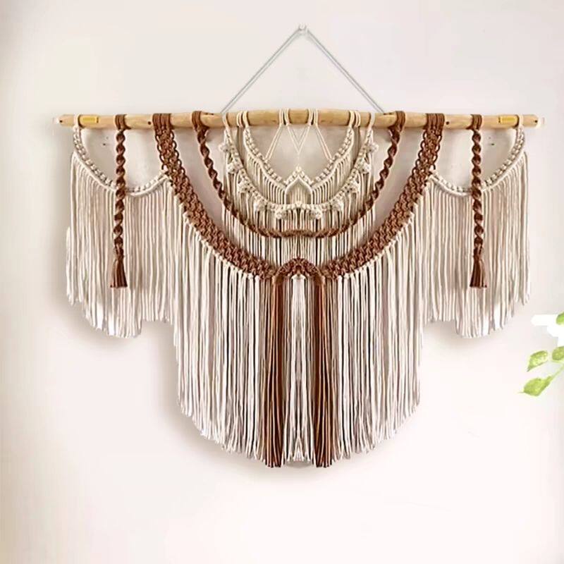 Hand-Woven Bohemian Wall Tapestry