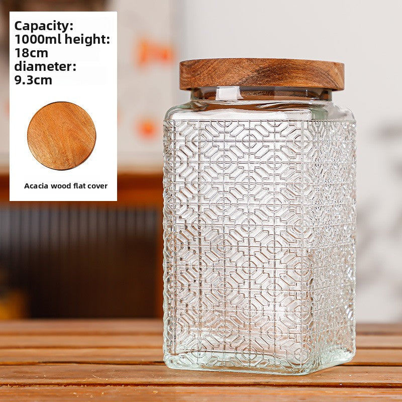 Glass Jar with Lid