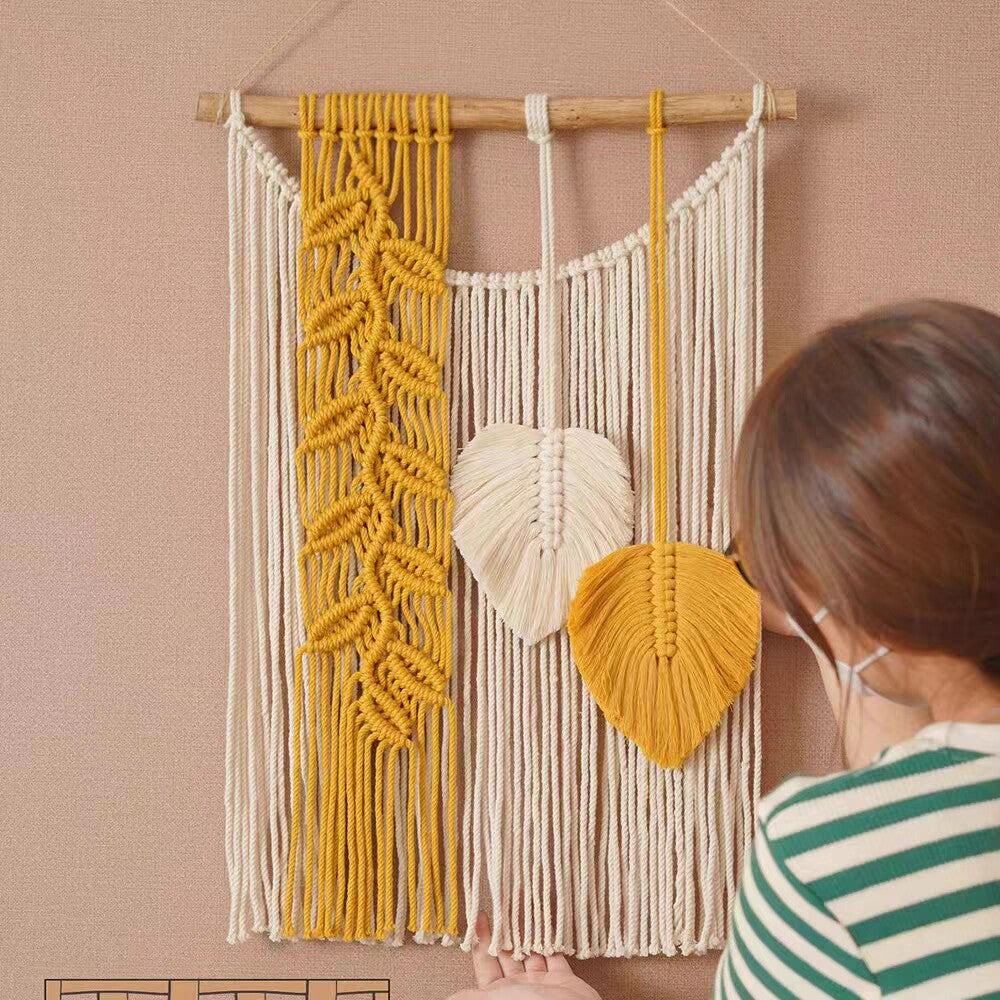 Hand-Woven Bohemian Wall Tapestry