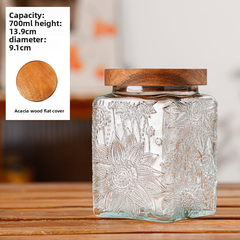 Glass Jar with Lid