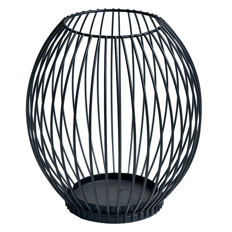 Iron Candle Holder