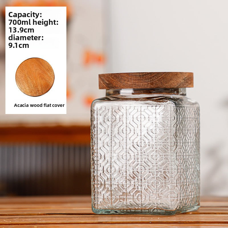 Glass Jar with Lid
