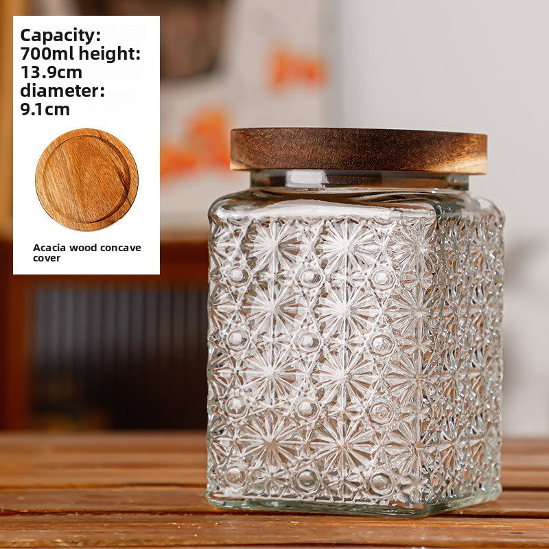 Glass Jar with Lid