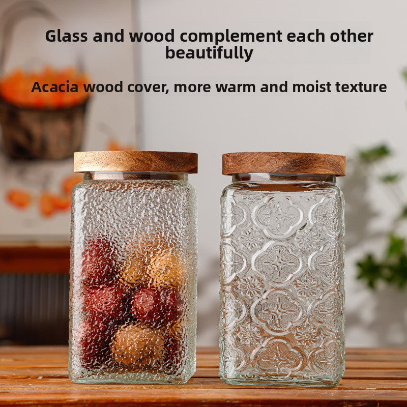 Glass Jar with Lid