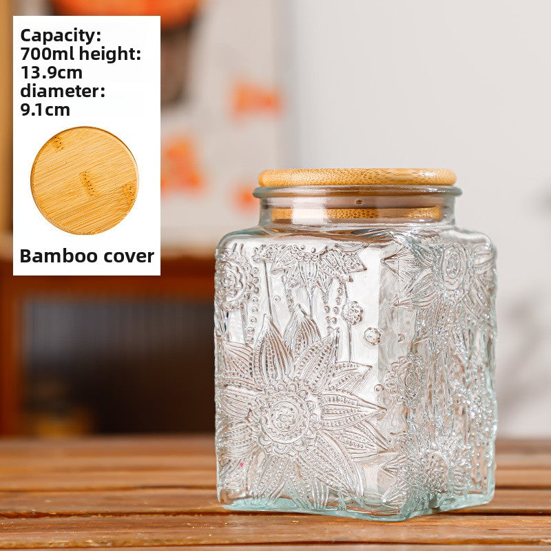 Glass Jar with Lid