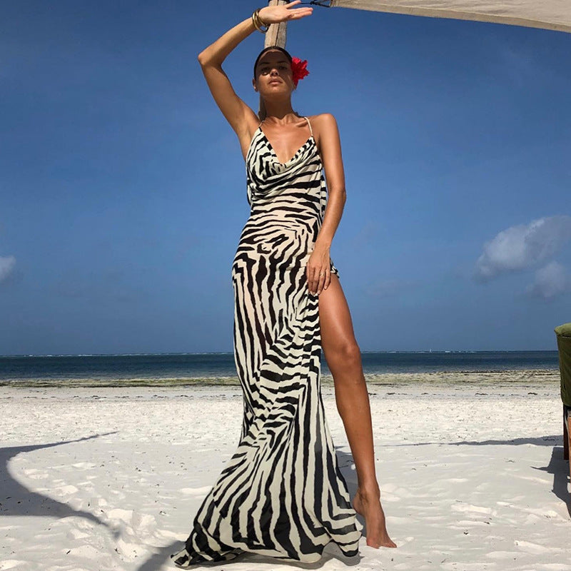 Zebra Print Dress