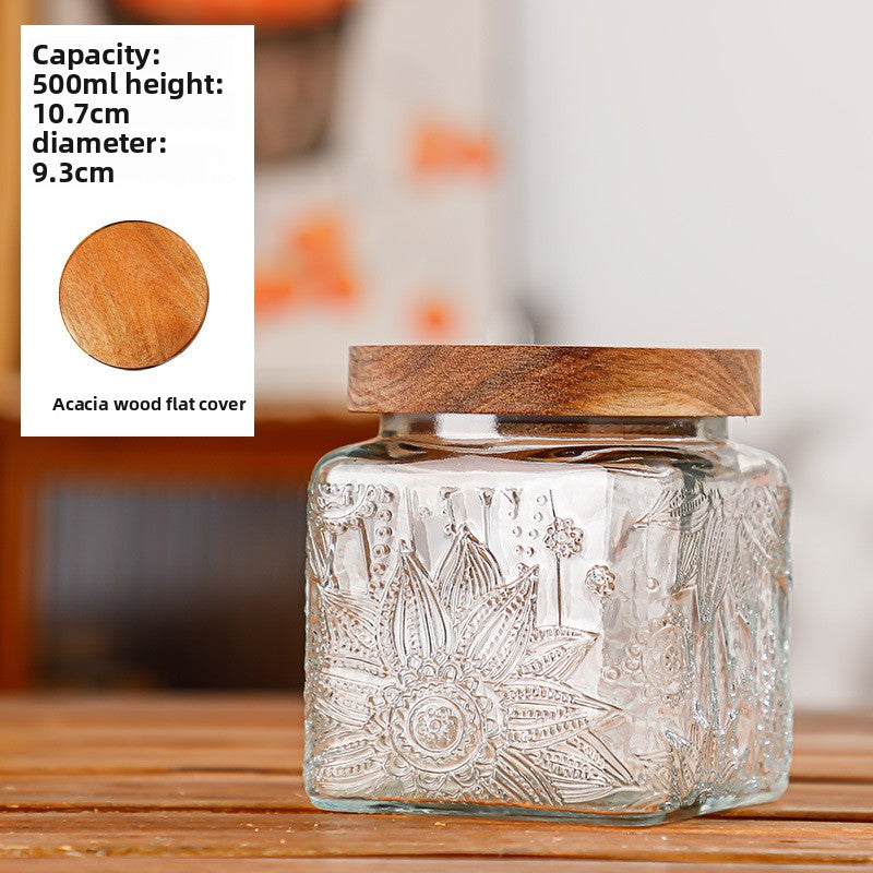 Glass Jar with Lid
