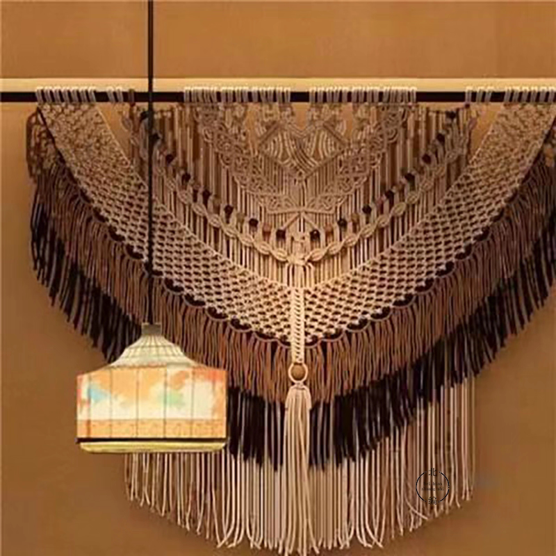 Hand-Woven Bohemian Wall Tapestry