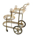 Luxury Three-Tier Service Trolley