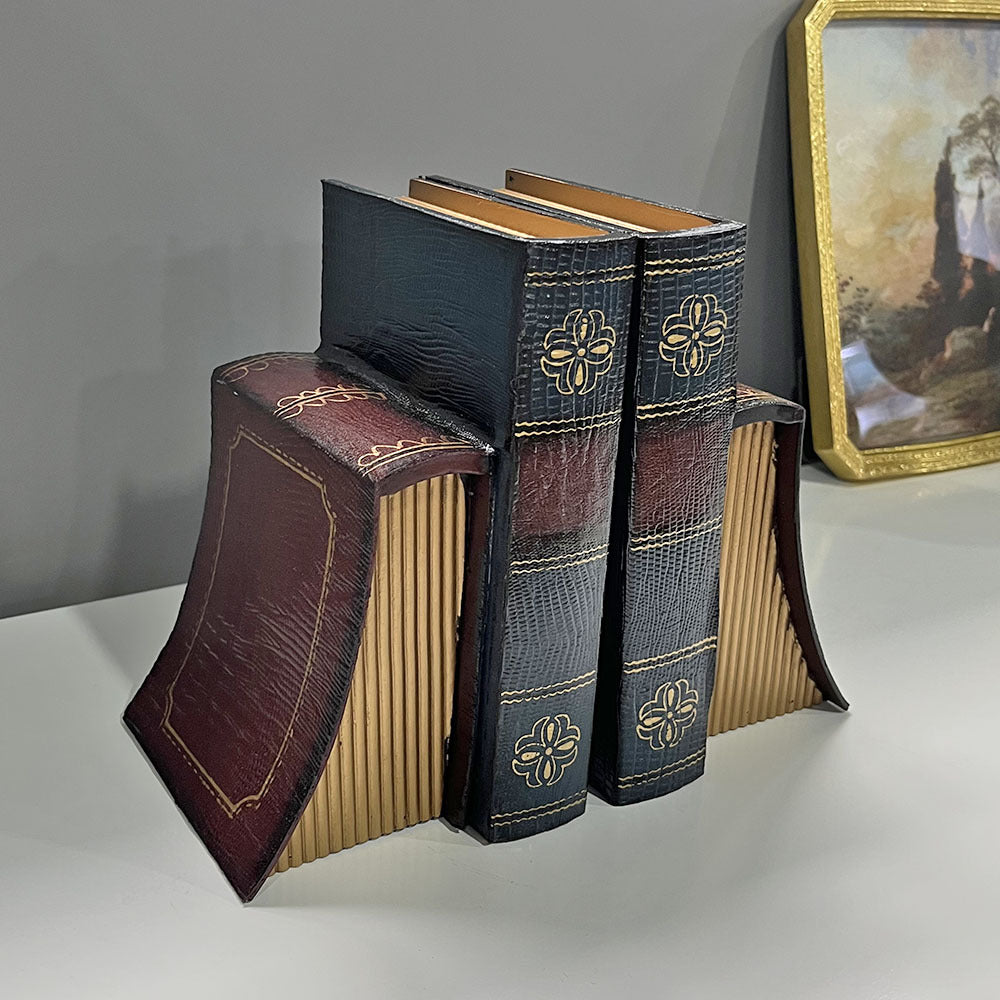 Vintage Wooden Bookend