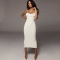 Backless Bodycon Spaghetti Strap Dress
