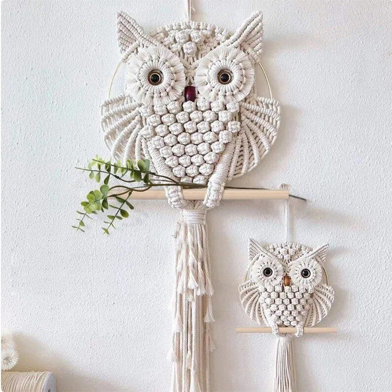 Hand-Woven Bohemian Wall Tapestry