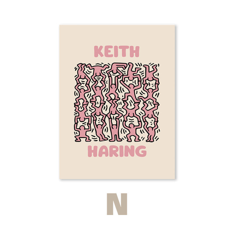 Minimalist Floral Canvas Painting