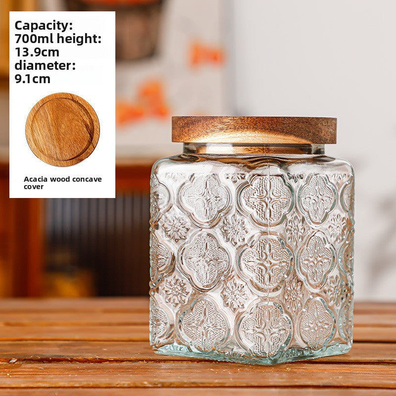 Glass Jar with Lid