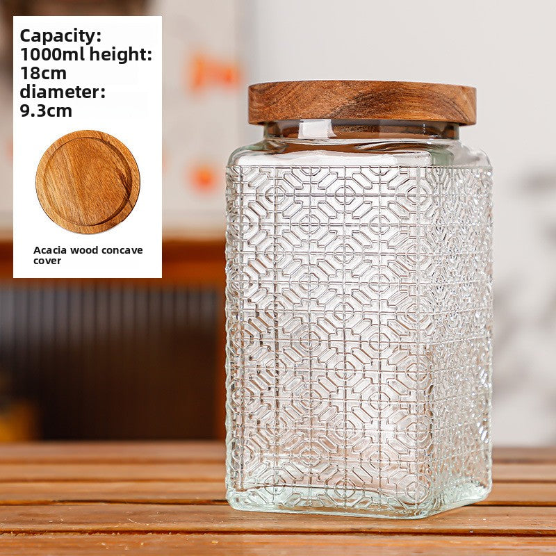 Glass Jar with Lid