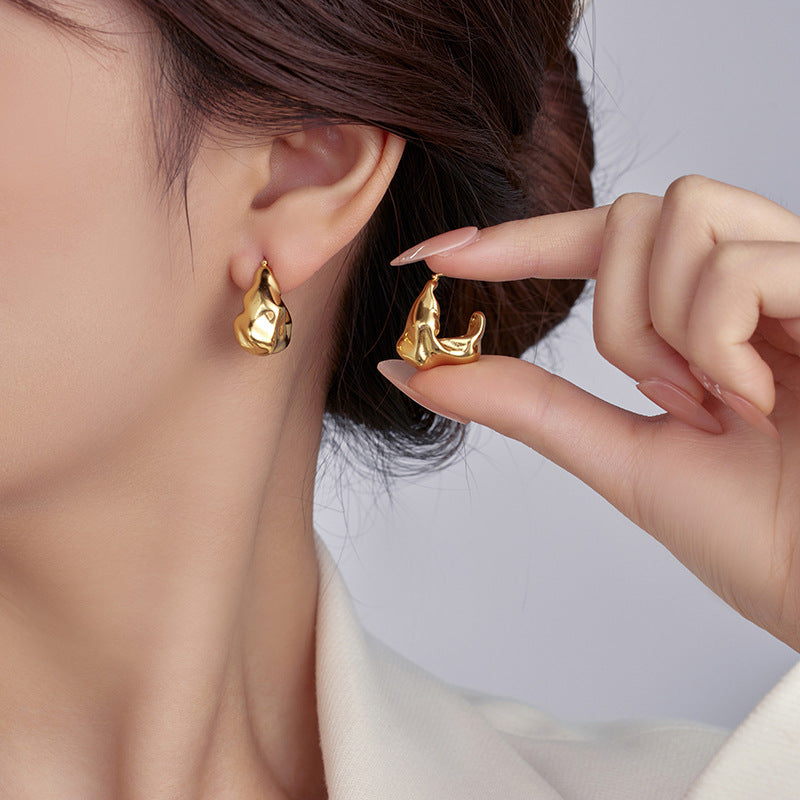 Glossy Drop Earrings