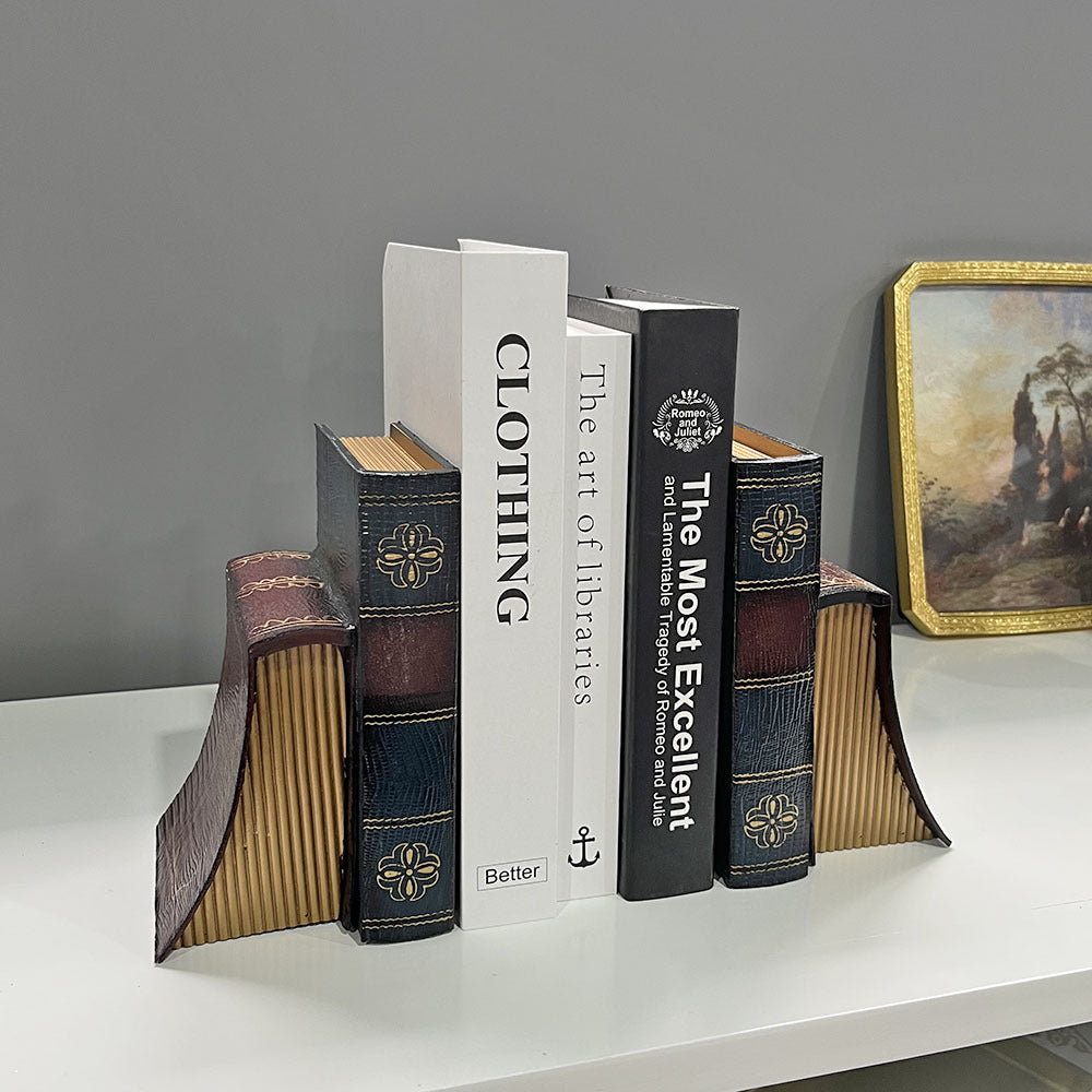 Vintage Wooden Bookend