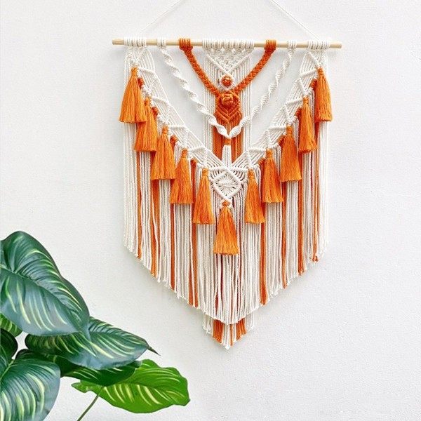 Hand-Woven Bohemian Wall Tapestry