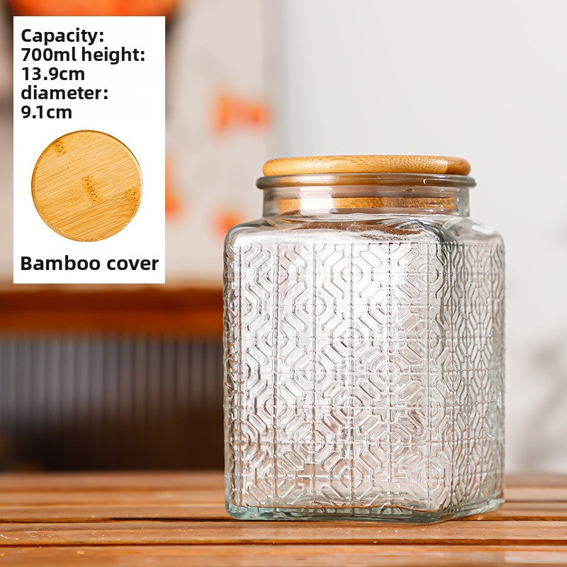 Glass Jar with Lid