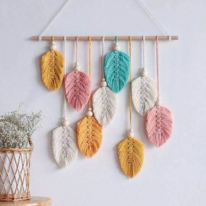 Hand-Woven Bohemian Wall Tapestry