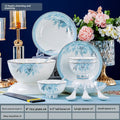European Style Bone Bowl and Chopsticks Set