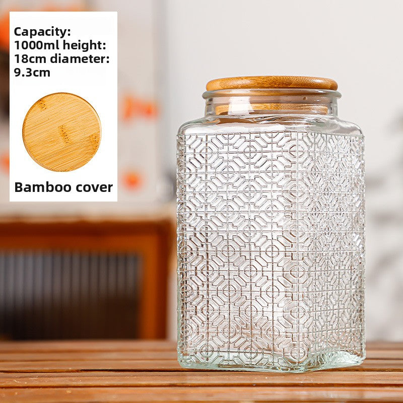 Glass Jar with Lid