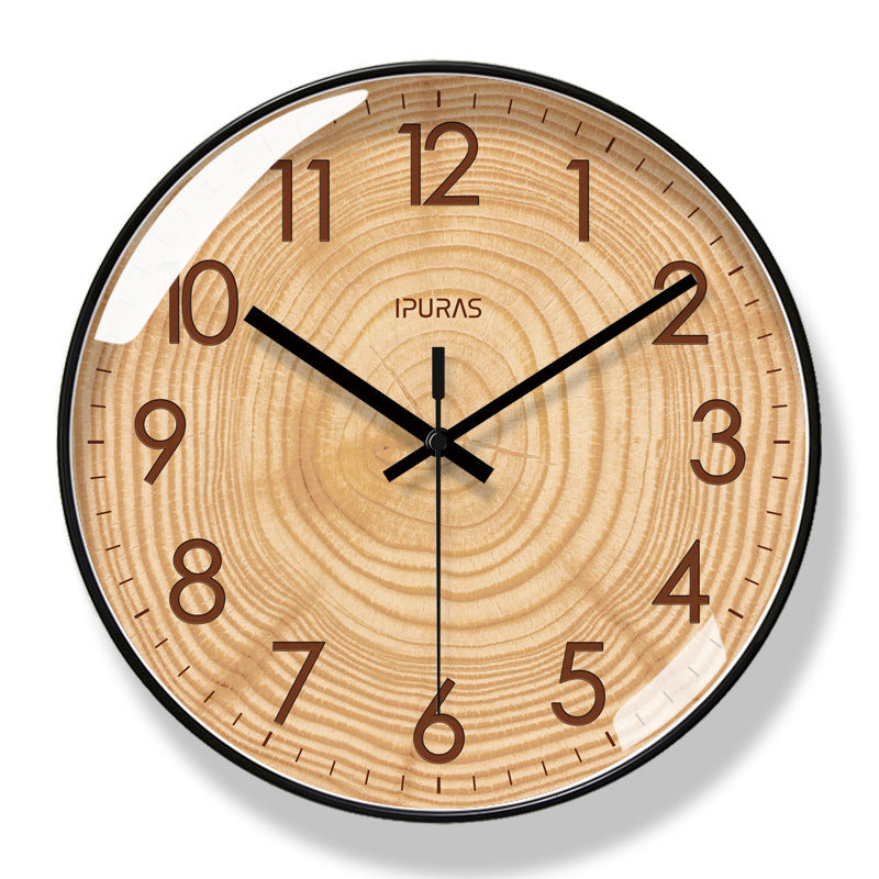 Vintage Minimalist Quartz Wall Clock