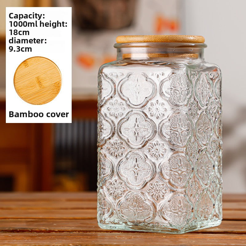 Glass Jar with Lid